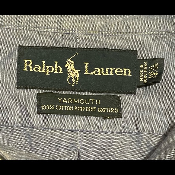 3 mens Polo Ralph Lauren long-sleeved dress shirts - Picture 6 of 10